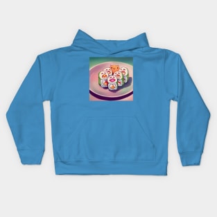 Kawaii Anime Sushi Kids Hoodie